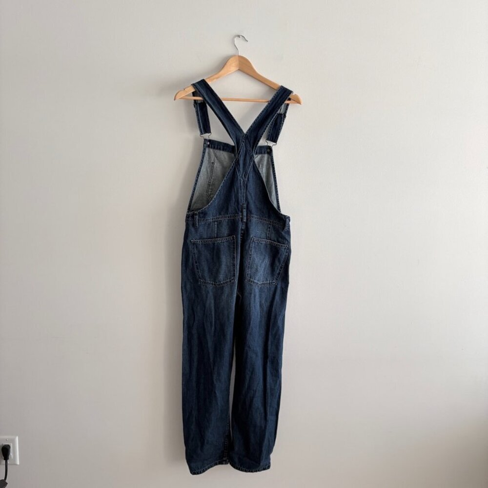 Free People Blue Denim Women's Overalls - Picture 6 of 8